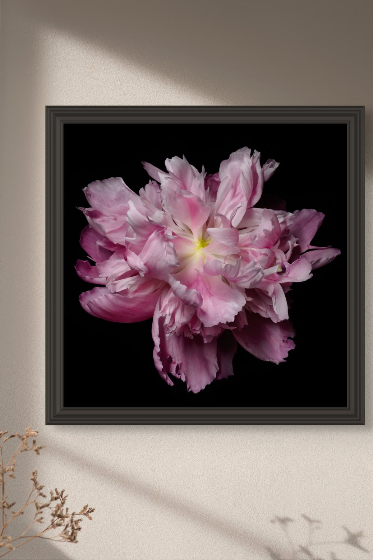 Pink Peony 4 Giclée Floral Photo Print on Bamboo Paper